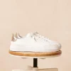 Pied de Biche Sneakers>Alena Blanc & Platinium