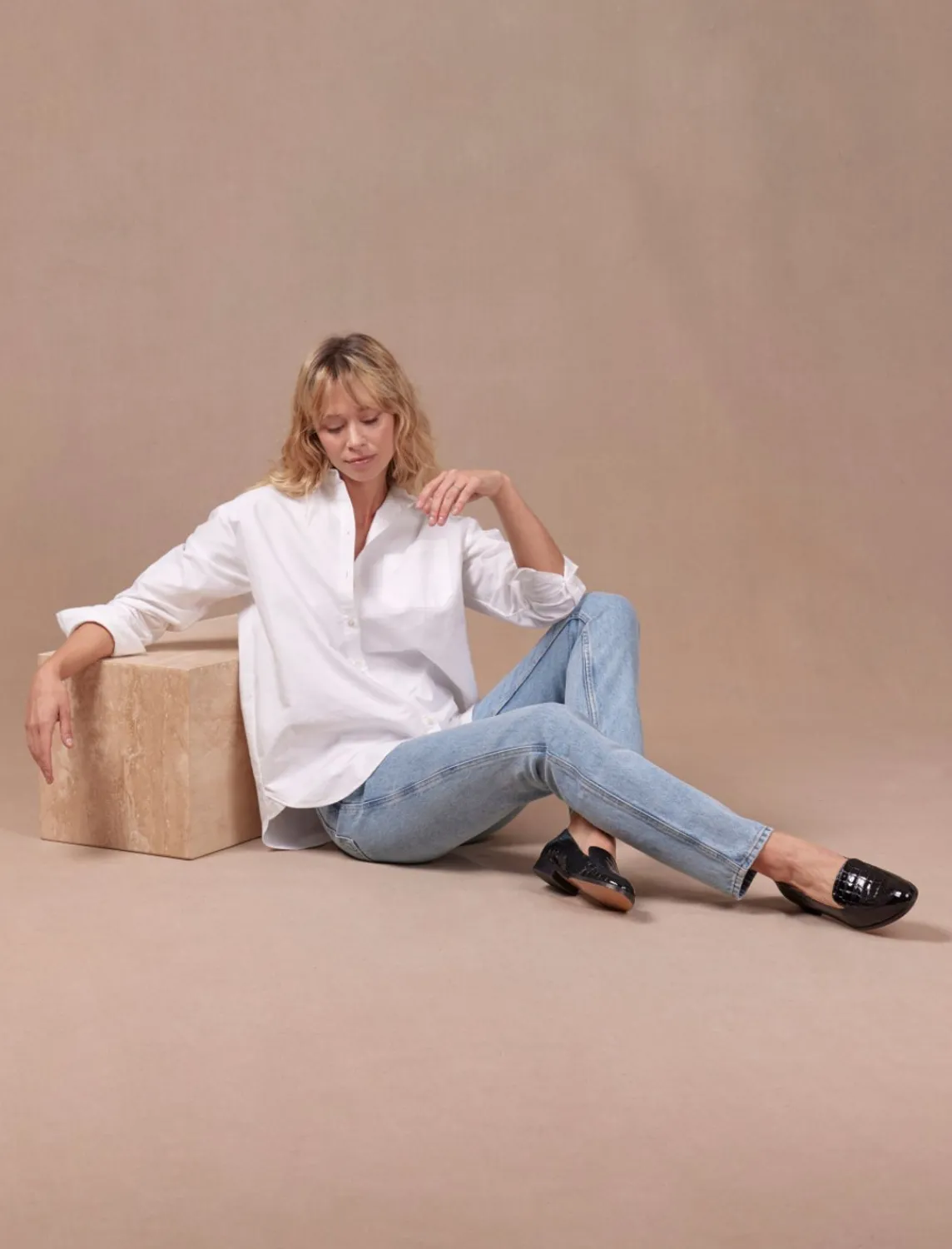 Pied de Biche Mocassins Et Derbies>Lou Noir Croco